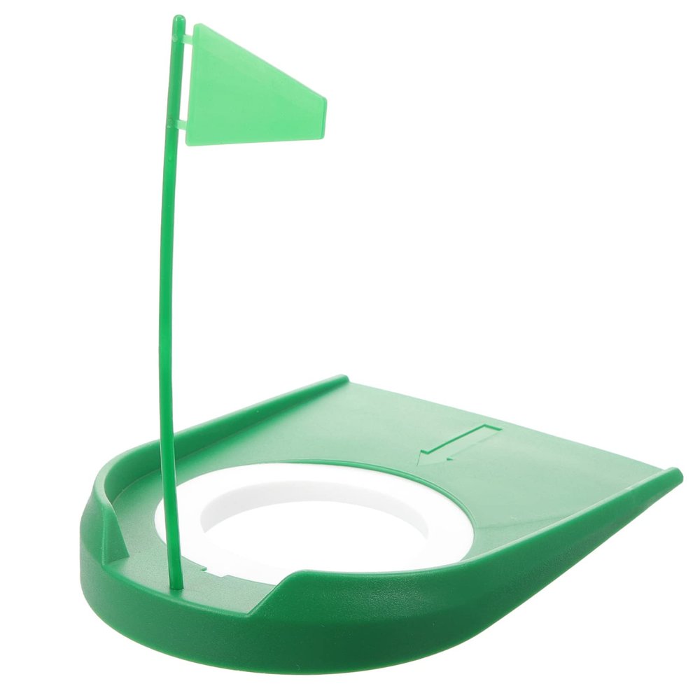 Outanaya Indoor Golf Putting Cup Plastic Training Aid for Practice Putting Hole Compact Design for Use Great for Golf Enthusiasts