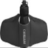 CamelBak Podium Flow 2 Waist Pack for Mountain Biking, Gravel Cycling - Contains 21 oz Podium Dirt Series Bike Bottle, Black view 3