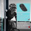 LUCKY BIG NINE Heart Rate Monitor Replacement Strap Compatible with Polar Garmin Tickr Wahoo Coospo- Heart Rate Monitor Strap Replacement (Double Silver) view 3
