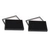 Holibanna 2pcs Organizer for Jewelry Slots Ring Display Storage Box for Home Decor view 1