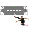 Football Goal Net, Football Throwing Target with 5 Target Pockets, Adjustable Buckle and Improves Accuracy& Power, Precision Targeting and Easy to Store, for Beginner, Amateur and Pro Player view 1