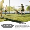 Football Goal Net, Football Throwing Target with 5 Target Pockets, Adjustable Buckle and Improves Accuracy& Power, Precision Targeting and Easy to Store, for Beginner, Amateur and Pro Player view 2