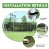 Football Goal Net, Football Throwing Target with 5 Target Pockets, Adjustable Buckle and Improves Accuracy& Power, Precision Targeting and Easy to Store, for Beginner, Amateur and Pro Player view 3