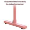 XAWSOP Ballet Barre Pink Steel Ballet Barre with White Anti Slip Handle, Suitable for Gym, Dance Room, Fitness Club, Leg Press Bar, 1m/3.3FT,Pink-2M/6.6FT view 4