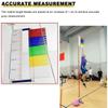 Vertical Jump Tester/Trainer, Vertical High Jump Test Pole Vertical Jump Trainer, Adjustable Jump Measurement Tool Jump Testing Device, Vertical Jump Test Stick Pole Tool, Volleyball/Basketball view 3