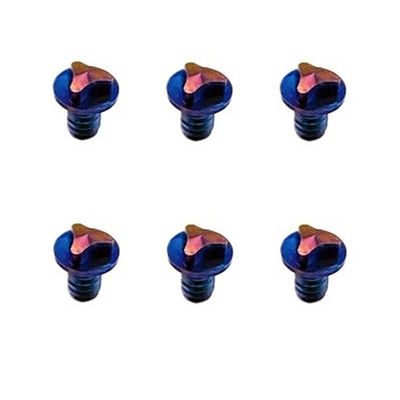 6PCS Scales Handle Screws Fits for Microtech UltraTech UT and UTX85, Custom Toasted Titanium Handle Patch Screws
