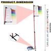 Adults Vertical Jump Tester, 3.9-11.5ft Vertical Jump Tester with Stable Base, Floor Standing High Jump Training Equipment, Easy to Install Vertical Jump Measurement Tool, For Basketball Players view 2
