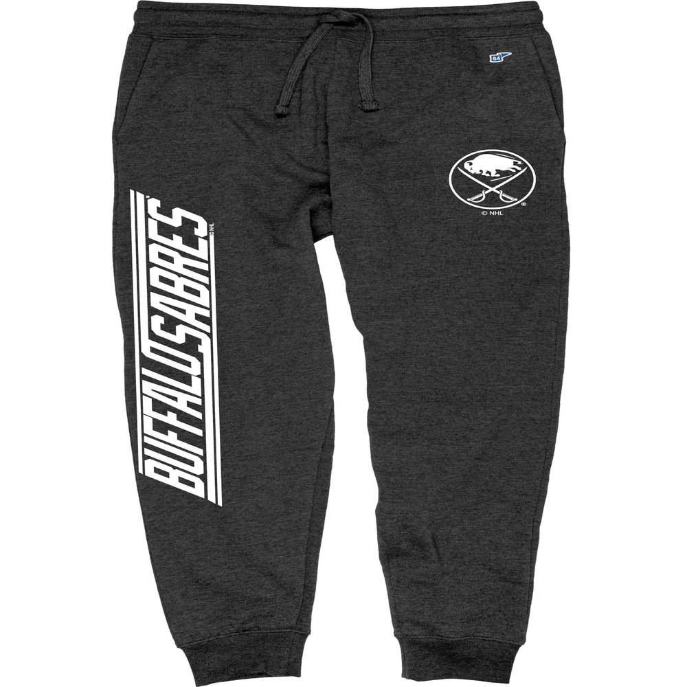 Buffalo Sabres NHL Officially Licensed Sweatpants Jogger Charcoal, XX-Large