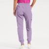 High Waisted Scrub Pants for Women Jogger Style Cargo Joggers with Pockets Drawstring Cinch Bottom Pull On Yoga Pants view 4