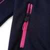 LANZIYAYA Girls Hoodies Full Zip Sweatshirt with Zipper Pocket Jogger Sweatpants Casual Sweatshirt 2 Piece Set (US, Age, 6 Years, Dark blue) view 4