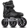 Adult Inline Skate - COSMOID High Performance Roller Skates Blades for Women & Men, 3 Wheels 110mm Metal Frame,Indoor Outdoor and Fitness Black view 1
