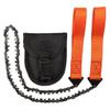 Camping Saw Survival Pocket Chainsaw Folding Camping Saw Survival Saw Hand Rope Saw for Outdoor Tool 11 Teeth Orange view 4
