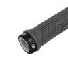 FIFTY-FIFTY Mountain Bike Grips, Single Lock-on MTB Handlebar Grips, Soft and Comfortable, Non-Slip Locking Bicycle Handle for All Mountain, Enduro, Downhill (Grey) view 3