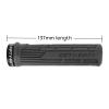 FIFTY-FIFTY Mountain Bike Grips, Single Lock-on MTB Handlebar Grips, Soft and Comfortable, Non-Slip Locking Bicycle Handle for All Mountain, Enduro, Downhill (Grey) view 4