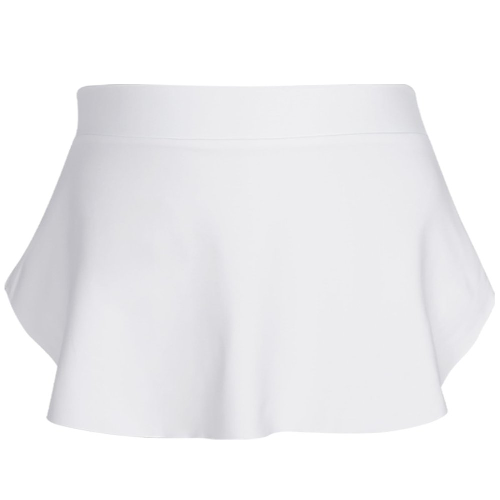LingTing White Dance Skirt Ballet Wrap Pull-On Skirts for Girls