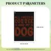 ASEDFGT All I Nee is Coffee and My Dog Golf Towel 16 x 24 Inch Golf Towels for Golf Bags Polyester Golf Towel with Carabiner Clip Men and Women Golf Accessories view 4