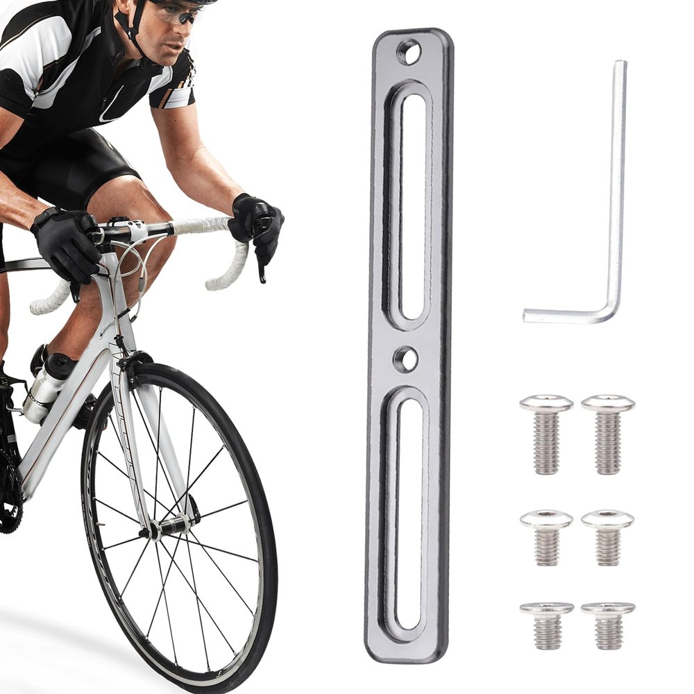 Water Bottle B-IKE Cage Mount Adapter, B-IKE Bottle Cage Mounting Base, Adjustable Alt Position Cage Mount Brackets, Aluminum Alloy b-icycle Drink Holder for Road Bikes, Mountain Bikes and Kids Bikes
