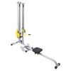 Power Cage, Multi-Functional 200 lbs Power Rack, Adjustable Height Power Cage Squat Rack, Optional Cable Pulley System, Weight Cage for Home Gym (Silver) view 1