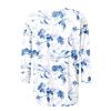 3/4 Length Sleeve Womens Tops Dressy Casual Blouses - Spring Fashion 2026 Plus Size Crew Neck Fitted Tshirts - Business Going Out Trendy Tunics Tops Beach Vacation Outfits 02-Light Blue 2X view 4