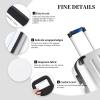 2 Pcs a Set Comfort Neoprene Blue Pineapple Handle Wrap Grips for Travel Bag Luggage Suitcase Door Handle view 3