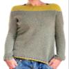 Cropped Ugly Sweaters for Women Vintage Print Crewneck Long Sleeve Knit Sweater Fall Fair Isle Sweater Pullover Boho Tops Winter 2024 view 1