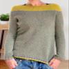 Cropped Ugly Sweaters for Women Vintage Print Crewneck Long Sleeve Knit Sweater Fall Fair Isle Sweater Pullover Boho Tops Winter 2024 view 2