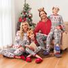 Ekouaer Family Christmas Pajamas Matching Sets Womens Mens Pjs Long Sleeve Lounge Set Holiday Sleepwear Red S view 4