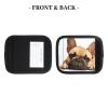 2 Pcs a Set Comfort Neoprene Animal Dog French Bulldog Handle Wrap Grips for Travel Bag Luggage Suitcase Door Handle view 4