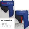 1911 4.25" Commander ZERO CARRY Elite IWB Holster for Concealed Carry. Slim as Your Gun. Invisible, Comfortable, & Secure. Built in Retention & Trigger Guard. Lightweight & Zero Added Bulk (Right) view 4