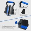 VIVITORY Dumbbell Sets Adjustable Weights, Free Weights with Connector, Non-Rolling Adjustable Dumbbell Set, Barbell for Home Gym, Hexagon, Cement Mixture view 4