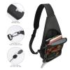 Sling Bag Delicious Roast Turkey Crossbody Bag Sling Backpack Chest Bag Casual Daypack for Travel Hiking view 4