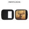 2 Pcs a Set Comfort Neoprene Wild Deer Handle Wrap Grips for Travel Bag Luggage Suitcase Door Handle view 4