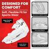 Braces Mouth Guard for Braces for Sports - Premium Silicone Upper & Lower Teeth Protection - Football, Lacrosse, Hockey, Baseball - Fit for Youth and Teens view 4