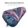 NWGHM Bike Seat Cover Dolphins Art Bike Saddle Cover Comfortable Exercise Bike Seat Cushion Waterproof Bicycle Seat Cover with Drawstring Bike Seat Rain Cover for Men Women view 4