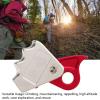Leapiture Rope Grab Ascender Rock Climbing Rope Grab Fall Rope Grab Device Rope Riser Adjuster Tool Aluminium Alloy Rock Accessory Rope Grab for 12 to 13mm Rope view 4