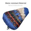 NWGHM Bike Seat Cover Steam Train Clouds Bike Saddle Cover Comfortable Exercise Bike Seat Cushion Waterproof Bicycle Seat Cover with Drawstring Bike Seat Rain Cover for Men Women view 4