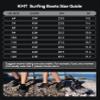 KMT Water Boots for Surfing Paddleboarding Kayaking, 3mm Split Toe Wetsuit Booties with Anti-Slip Rubber Sole view 3
