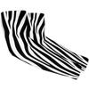 Hsnar Zebra Print Sun Protection Cooling Arm Sleeves with Thumb Holes Gardening Outdoors Sports Workouts Compression Sleeve for Arm view 2