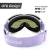 HUBO SPORTS Ski Goggles Over Glasses-Ski Snowboard Snowmobile Goggles for Men Women Adult, Anti Fog 100% UV Protection view 3