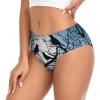 KDSEFHHCB Black Crow Birds Print Women'S Briefs Women Stretch Panties view 3