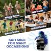 BISOUSOX Kids Wool Socks Boys Socks 10-12 Years Old Soccer Baseball Youth 6-8 Thermal Hiking Boot Crew Cushion Sock Gift view 3