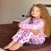 Arshiner Girls Pajama Pants Kids Plaid Pj Pants Comfy Lounge Sleepwear Bottoms with Pockets Pink Heart 10-11 Years view 3