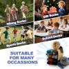 BISOUSOX Kids Wool Socks Boys Socks 10-12 Years Old Soccer Baseball Youth 6-8 Thermal Hiking Boot Crew Cushion Sock Gift view 3
