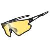 DUCO Polarized Sports HD Night Vision Glasses for Men Nighttime Driving Glasses TR90 FrameDC0023 (Black Frame Yellow Lens) view 1