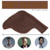 2PCS Wig Brown Caps Stretchy Nylon Skin Tone Wig Application Dark Brown Bald Cap,Latex Bald Cap Brown Skin with Hairnet for Women and Men view 3