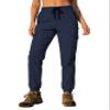 Womens Cargo Joggers with Pockets Hiking Pants Water Resistant Quick Dry Lightweight Elastic Waist Drawstring UPF 50+ Travel Casual Work Jogging Dark Blue S view 1