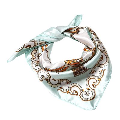 Silk Scarf Satin Head Scarf Hair Scarf Silk Head Scarf Silk Bandan Silk Hair Wrap Neck Scarf (multicolor1, One Size)