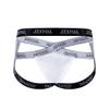 JOCKMAIL Jock Straps for Men Comfort Men's Jockstrap with Hollow Out Design Sexy Jockstrap for Bold Occasions (US, Alpha, Medium, Regular, Regular, White) view 3