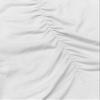 Vivitulip Womens Long Sleeve Shirts Basic Fall Ruched Slim Fitted Crop Tops Tight Athletic Blouse with Thumb Holes White view 4