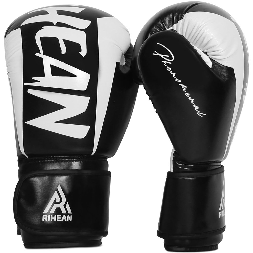 Boxing Training Gloves for Men Women Kids | Premium Quality, Lightweight, Shock Absorbent Boxing Gloves for Boxing, MMA, Muay Thai, Kickboxing | Speed Series 14oz Black